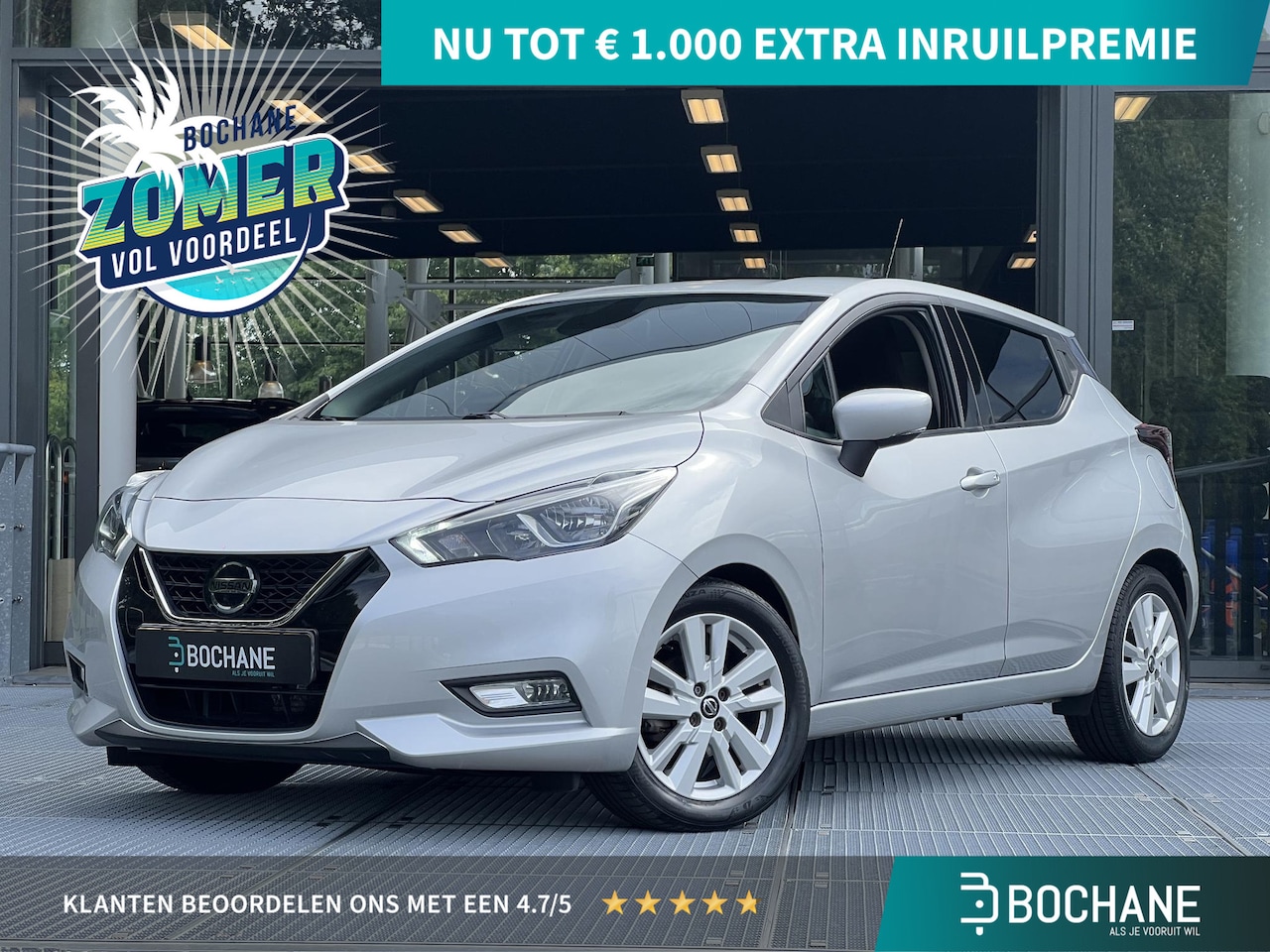 Nissan Micra - 1.0 IG-T N-Connecta Automaat - AutoWereld.nl
