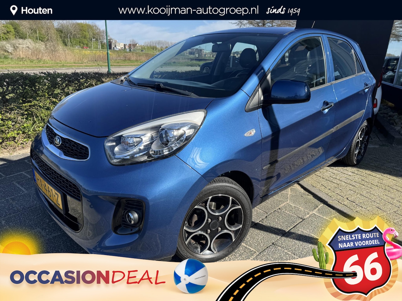 Kia Picanto - 1.2 CVVT DynamicLine | Speciale Uitvoering | Eerste Eigenaar | Lichtmetalen Velgen | 4-cyl - AutoWereld.nl
