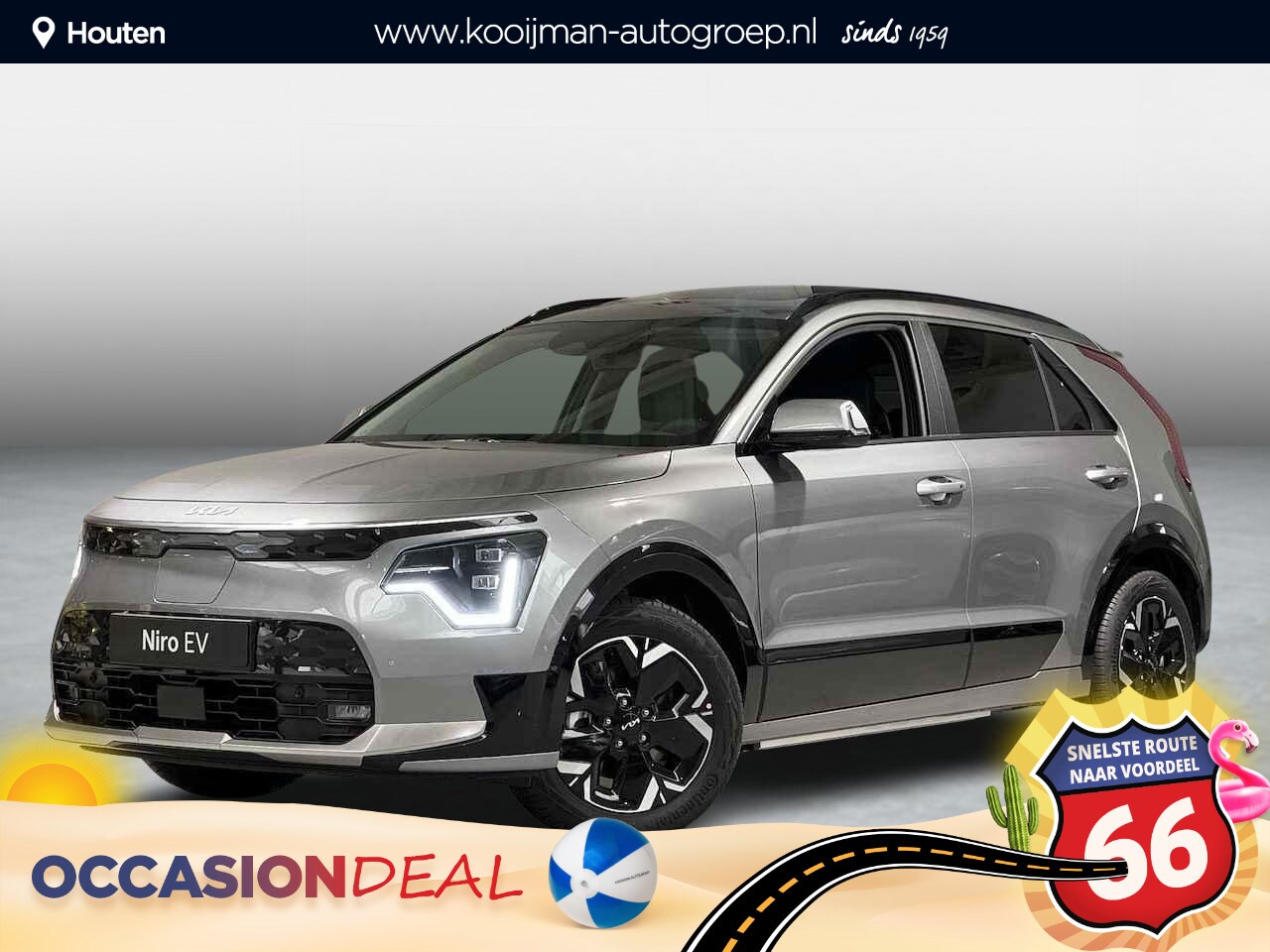 Kia Niro EV - Plus Advanced 64.8 kWh €3.000,- Voordeel! Meerdere kleuren en uit voorraad leverbaar! - AutoWereld.nl