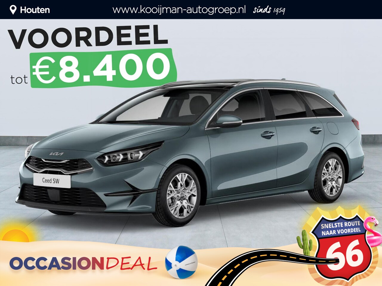 Kia Cee'd Sportswagon - Ceed 1.0 T-GDi ComfortLine Rijklaar vanaf €26.400,- Nu tijdelijke voordeel van €4.695,- - AutoWereld.nl