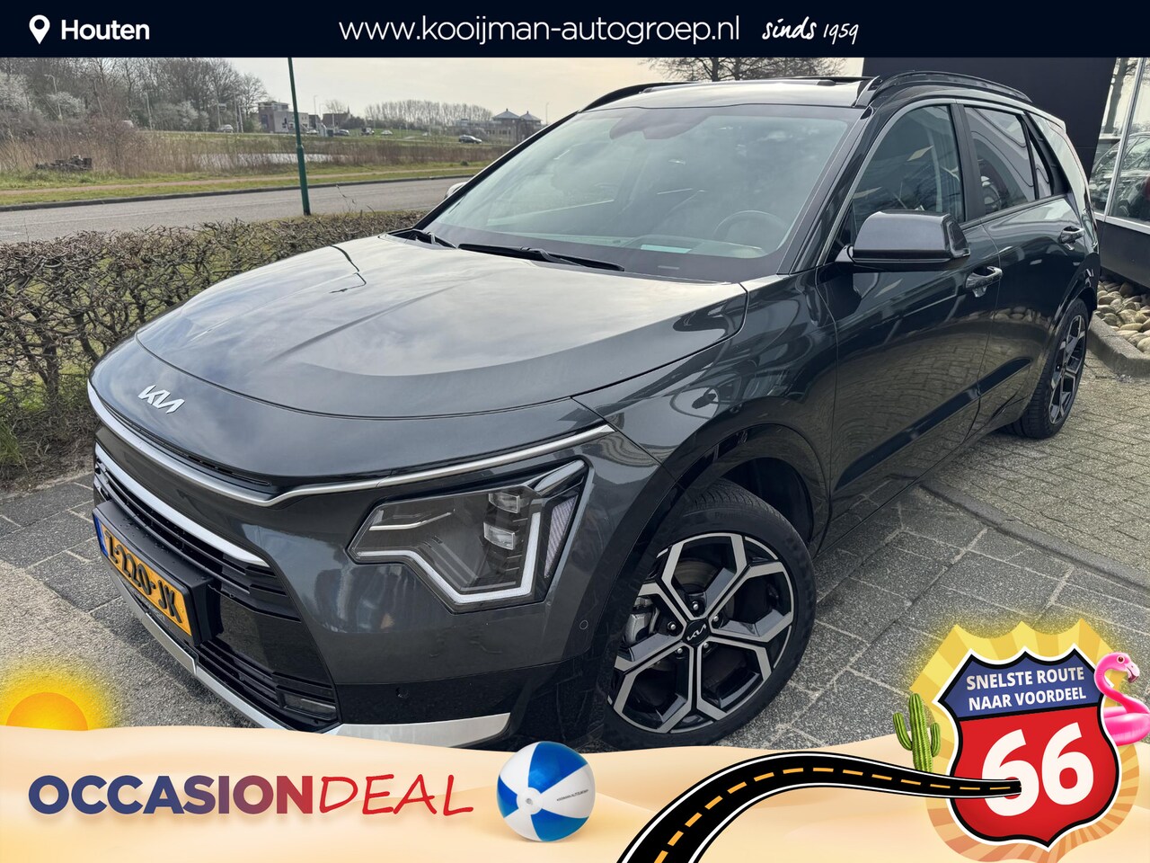 Kia Niro - 1.6 GDi Hybrid ExecutiveLine | 1e Eigenaar | Schuif/ Kanteldak | Lederen Bekleding | Stoel - AutoWereld.nl