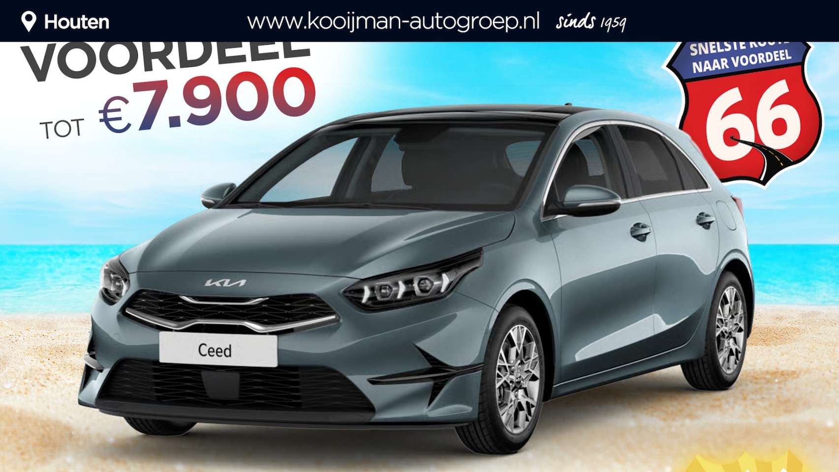 Kia Cee'd - Ceed 1.0 T-GDi Design Edition Rijklaar vanaf €28.495,- Nu tijdelijke voordeel van €6.400.- - AutoWereld.nl