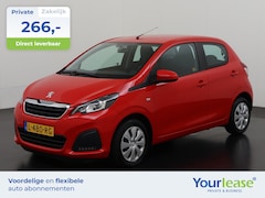 Peugeot 108 - 1.0 e-VTi Active | All-in 266, - Private Lease | Zondag Open