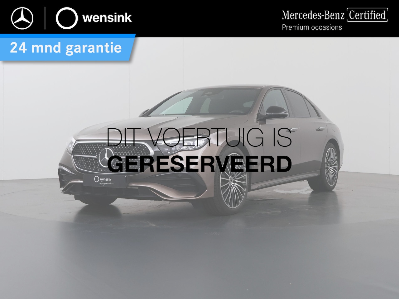 Mercedes-Benz E-klasse - 300 e AMG Line | Trekhaak | Burmester 4D | 20 inch | Night pakket | - AutoWereld.nl