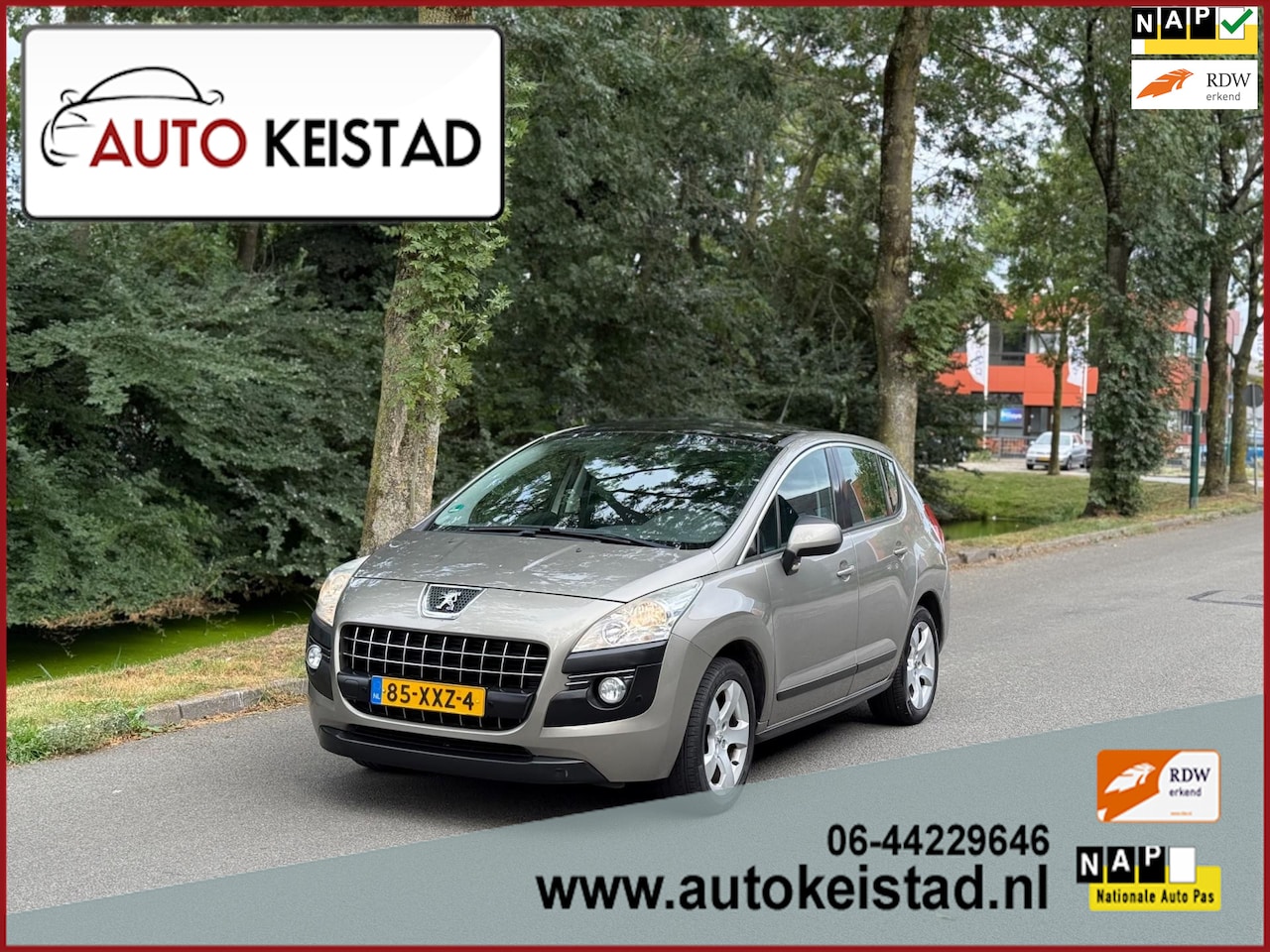 Peugeot 3008 - 1.6 THP 156PK AUTOMAAT PANORAMA/CRUISE/CLIMA! - AutoWereld.nl