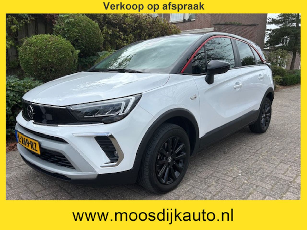 Opel Crossland - 1.2 Turbo GS Line Airco ecc/ Orig NL auto/ navi/ achteruitrijcamera/ enz/ met NAP/ Nw-APK/ - AutoWereld.nl