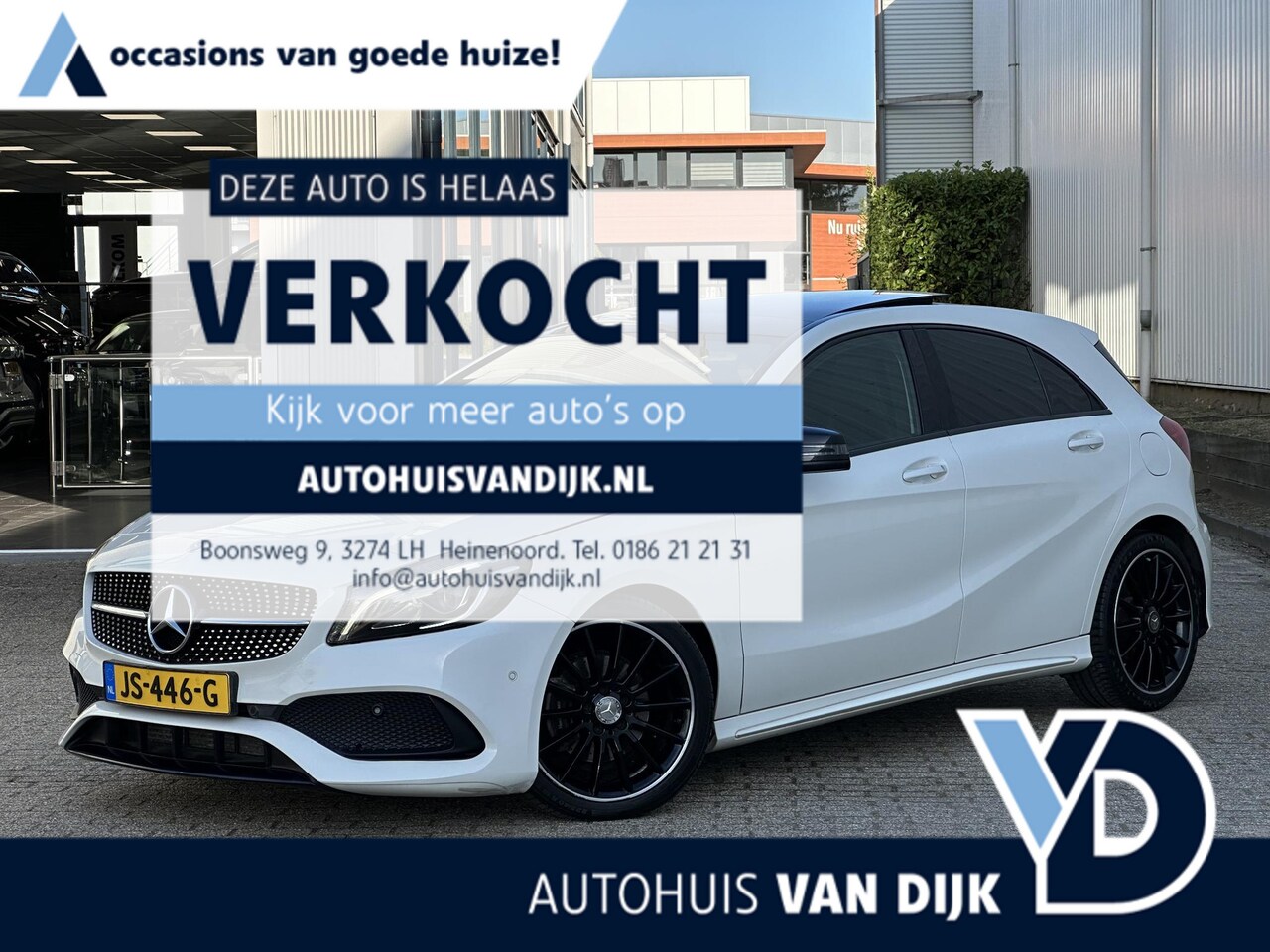 Mercedes-Benz A-klasse - 180 Ambition AMG | Panoramadak | 18" - AutoWereld.nl