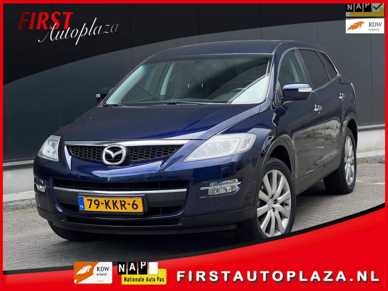 Mazda CX-9 - 3.7 GT-L LEDER/MEMORY/CRUISE/TREKHAAK/AIRCO | NETTE AUTO - AutoWereld.nl
