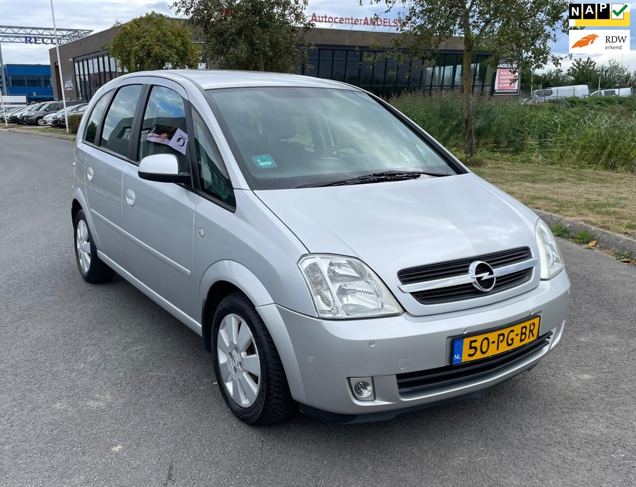 Opel Meriva - 1.8-16V Cosmo 1.8-16V Cosmo, Aut, Trekhaak, Airco, Pdc, Lmv, Elektr ramen, Radio CD, Geen import, Nap, G - AutoWereld.nl