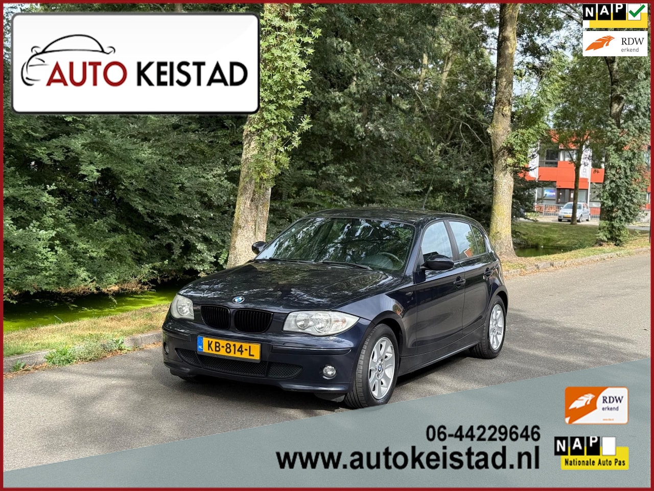 BMW 1-serie - 116i 5-DEURS CLIMA/ STOEL VERWARMING/CRUISE! - AutoWereld.nl