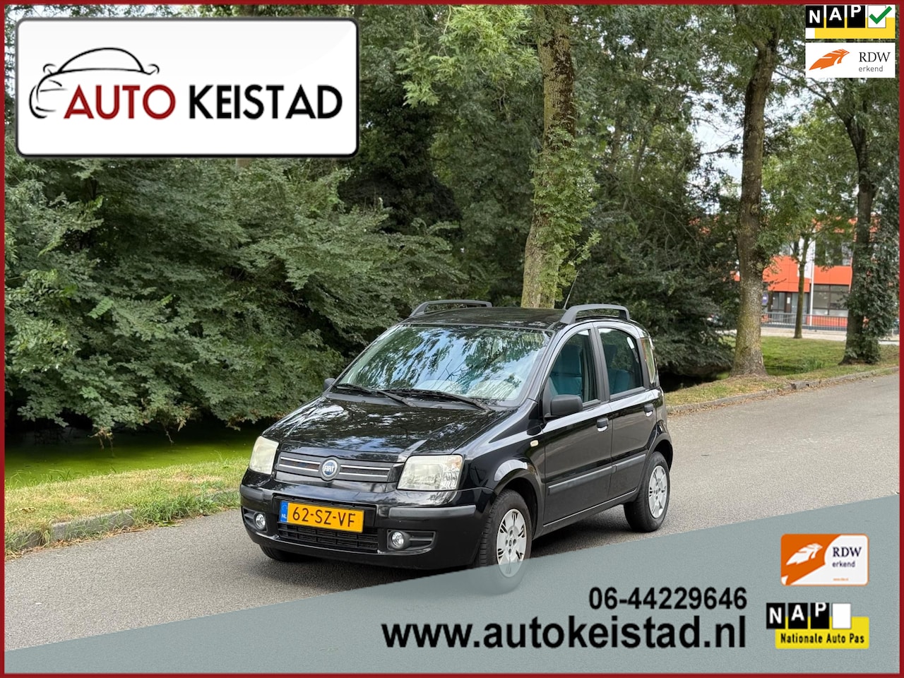 Fiat Panda - 1.2 Navigator AIRCO/STUURWIEL BEDIENING! 1 JAAR APK! - AutoWereld.nl
