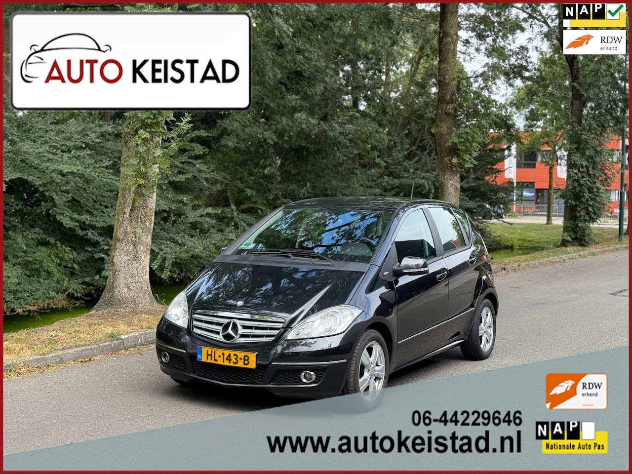 Mercedes-Benz A-klasse - 180 AVANTGARDE AUTOMAAT 5-DEURS/NAVIGATIE/AIRCO/STOEL VERWARMING! - AutoWereld.nl