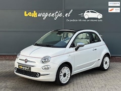 Fiat 500 C - 1.2 Dolcevita Cabrio *carplay *leder *unieke kap