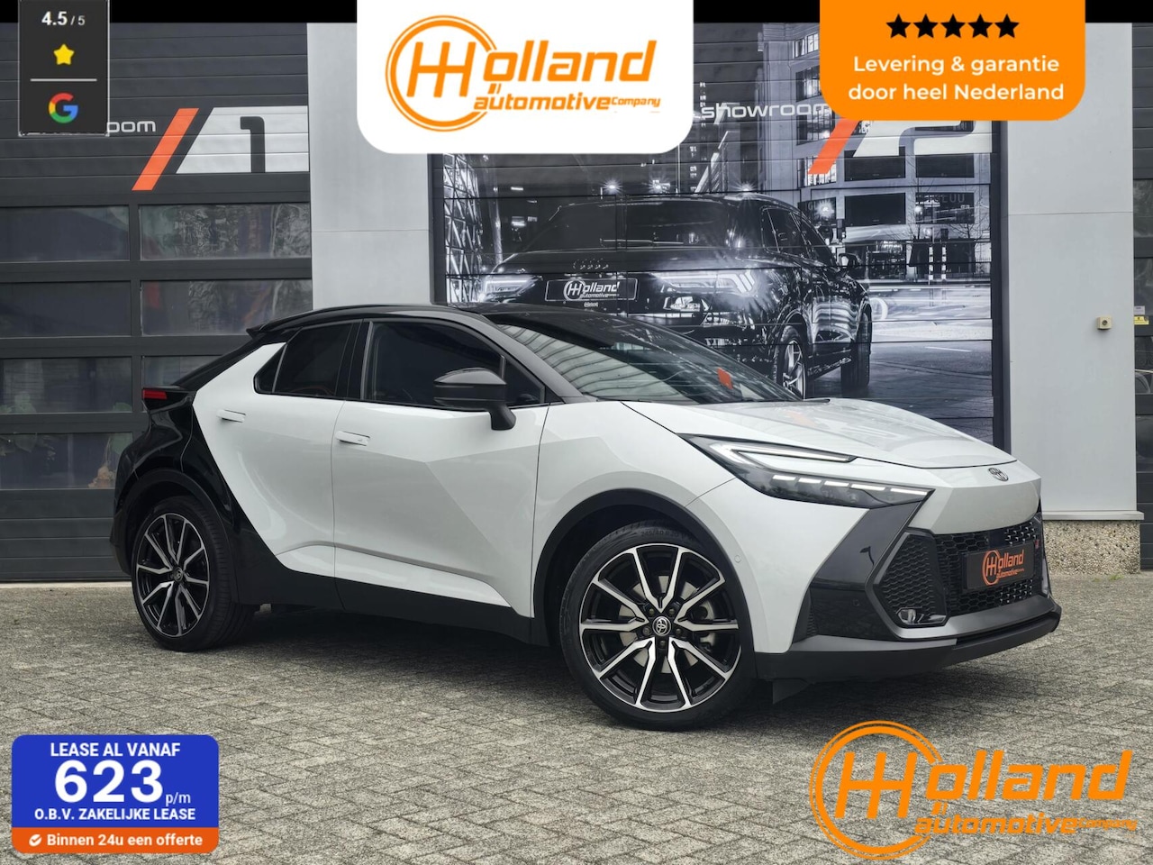 Toyota C-HR - 2.0 Hybrid 200 GR SPORT|PANO|MEMORY|360CAM|PARKEERASS. - AutoWereld.nl