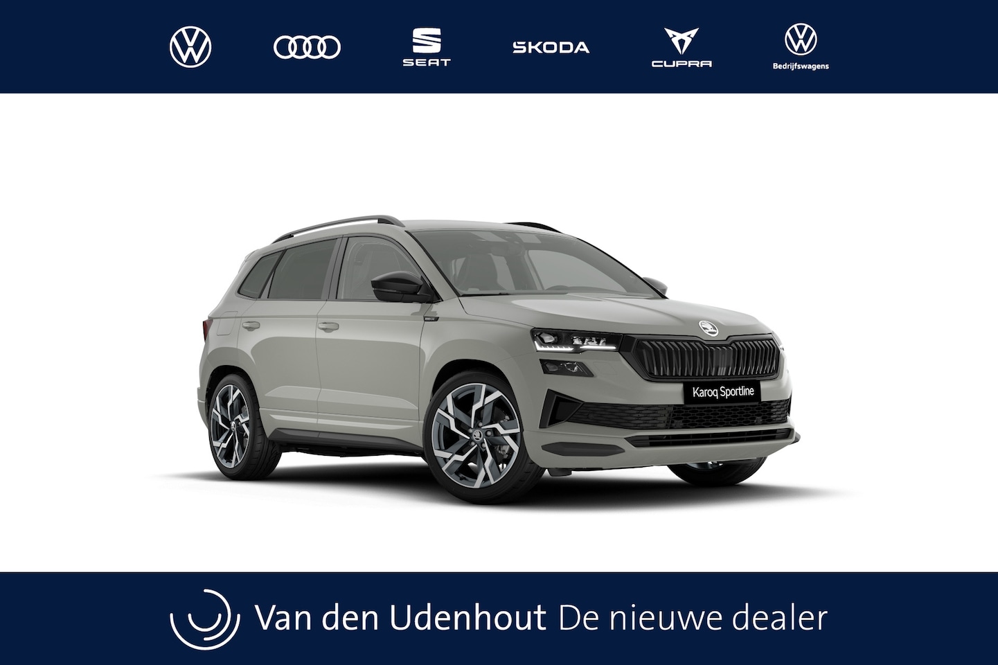 Skoda Karoq - 1.5 TSI 150 7DSG Sportline Business Automaat | Navigatiesysteem - AutoWereld.nl
