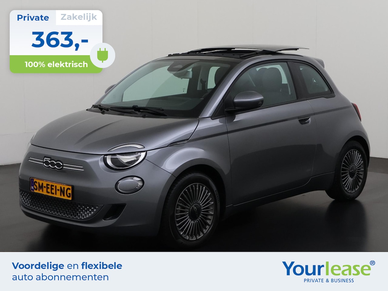 Fiat 500 - Icon 42 kWh | All-in 363,- Private Lease | Zondag Open! - AutoWereld.nl