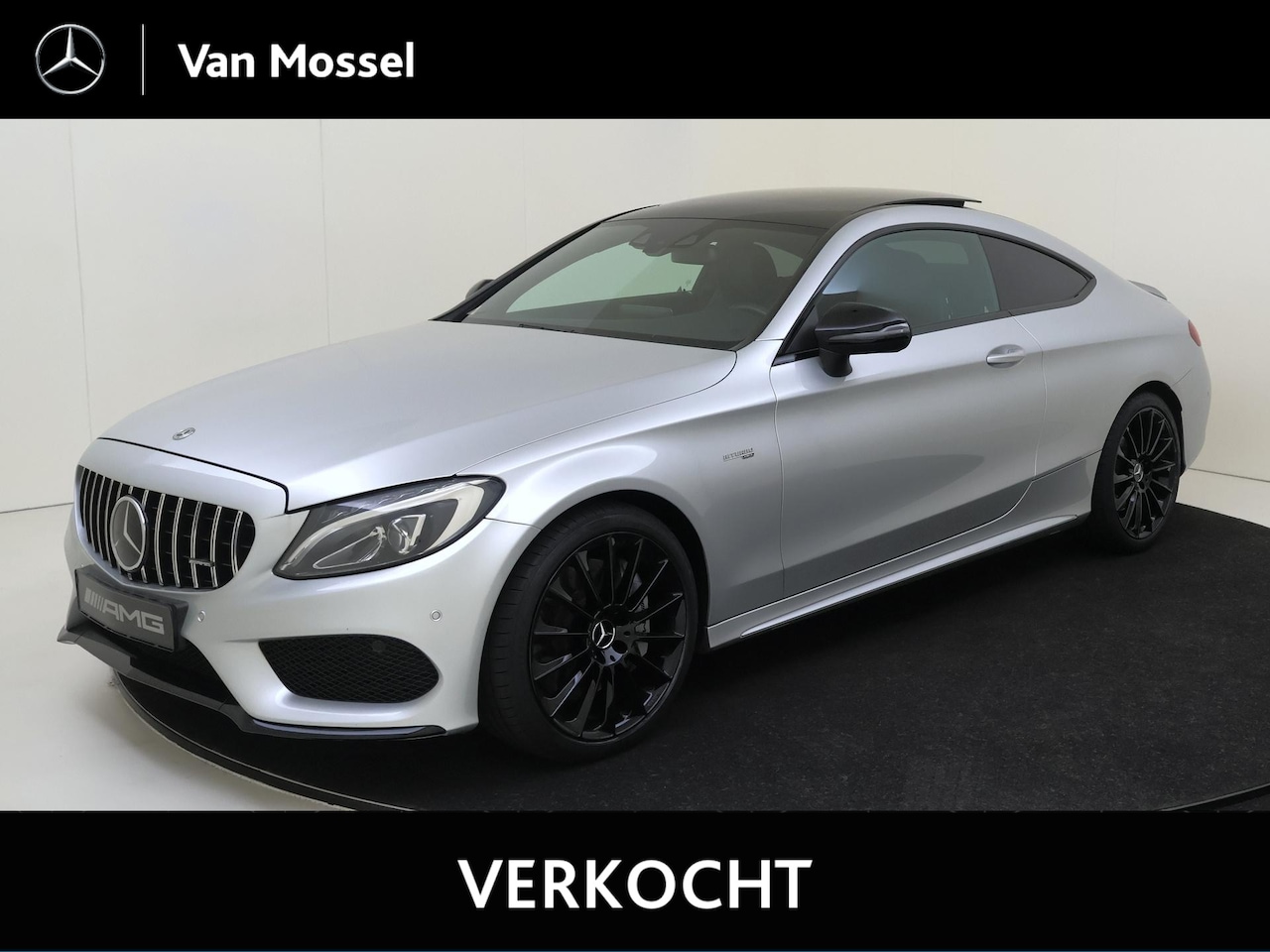 Mercedes-Benz C-klasse Coupé - AMG 43 4MATIC / Panoramadak/ Burmester/ - AutoWereld.nl