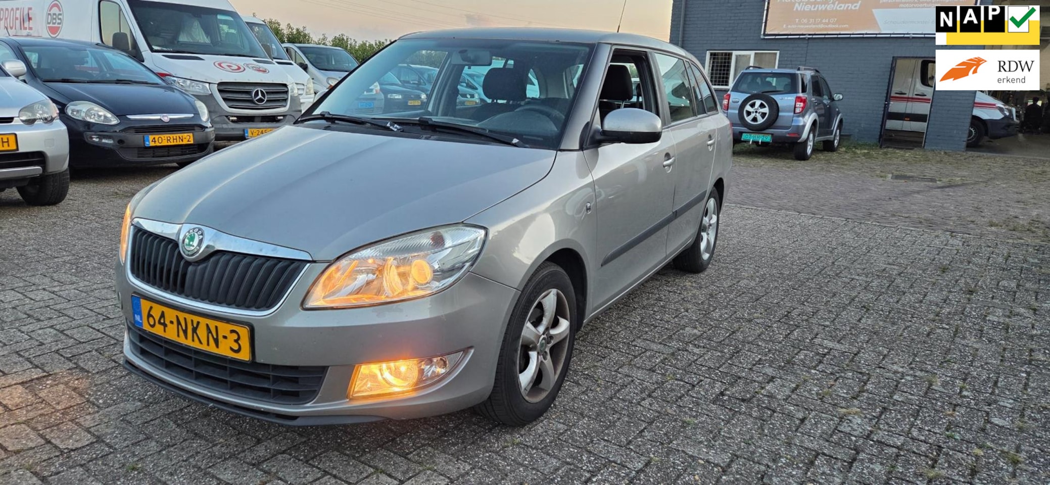 Skoda Fabia Combi - 1.2 TDI Airco Euro5 Apk 05-2026 - AutoWereld.nl