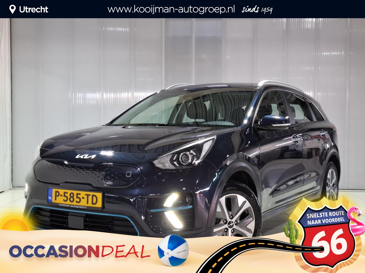Kia e-Niro - DynamicLine 64 kWh Apple Carplay/Android Auto, Navigatie, achteruitrijcamera - AutoWereld.nl