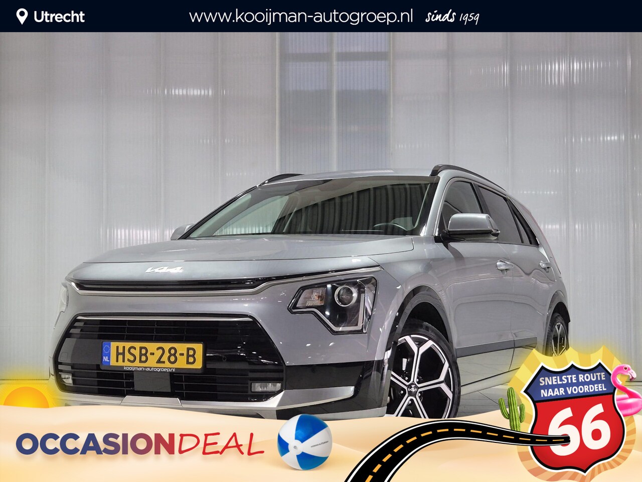 Kia Niro - 1.6 GDi Hybrid DynamicLine 18 inch, Apple Carplay/Android Auto, Navigatie, camera - AutoWereld.nl