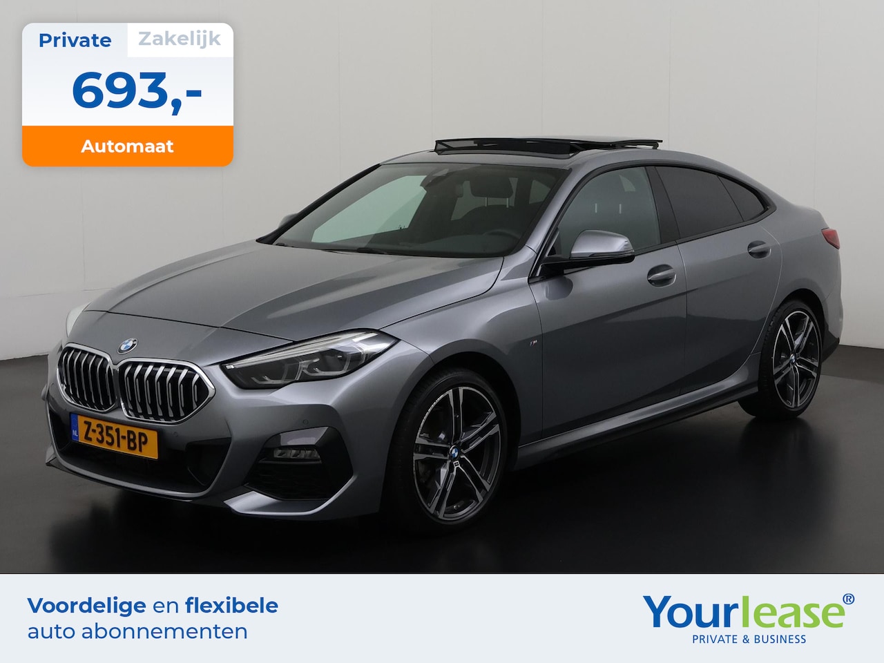 BMW 2-serie Gran Coupé - 218i M-Sport Automaat | All-in 693,- Private Lease | - AutoWereld.nl