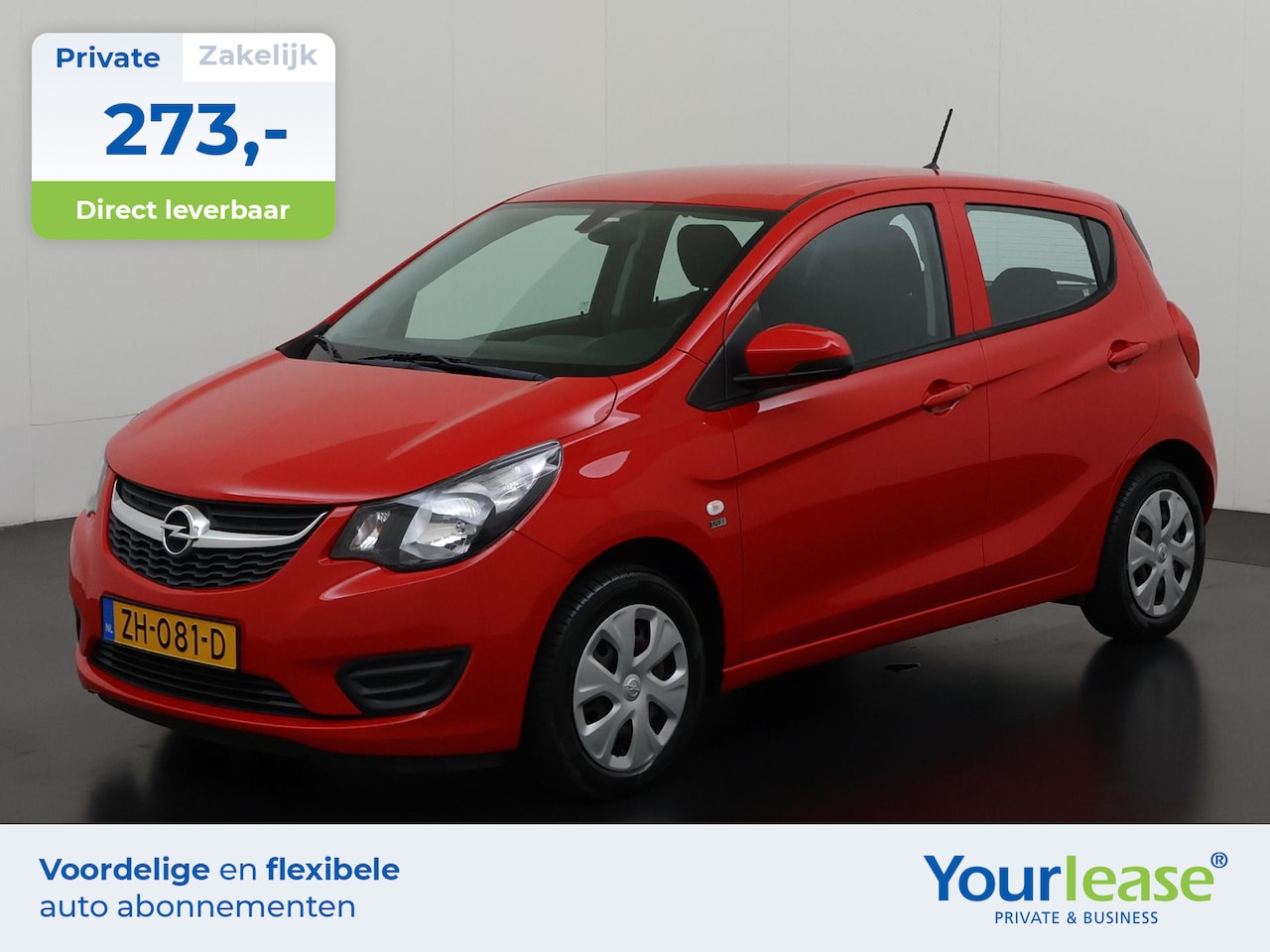 Opel Karl - 1.0 ecoFLEX 120 Jaar Edition | All-in 273,- Private Lease | Zondag Open! - AutoWereld.nl