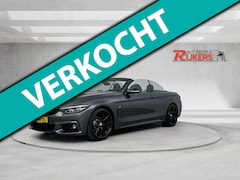 BMW 4-serie Cabrio - 420i High Executive M pakket Autom, Camera A, Cruise Contr, HUD, Climate Contr, Stoelverwa