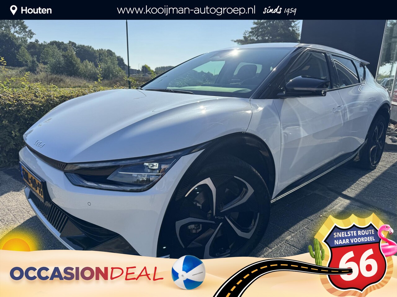 Kia EV6 - Edition Advanced 77.4 kWh | Parelmoerwit | Elektrische Voorstoelen | Verwarming Voorstelen - AutoWereld.nl