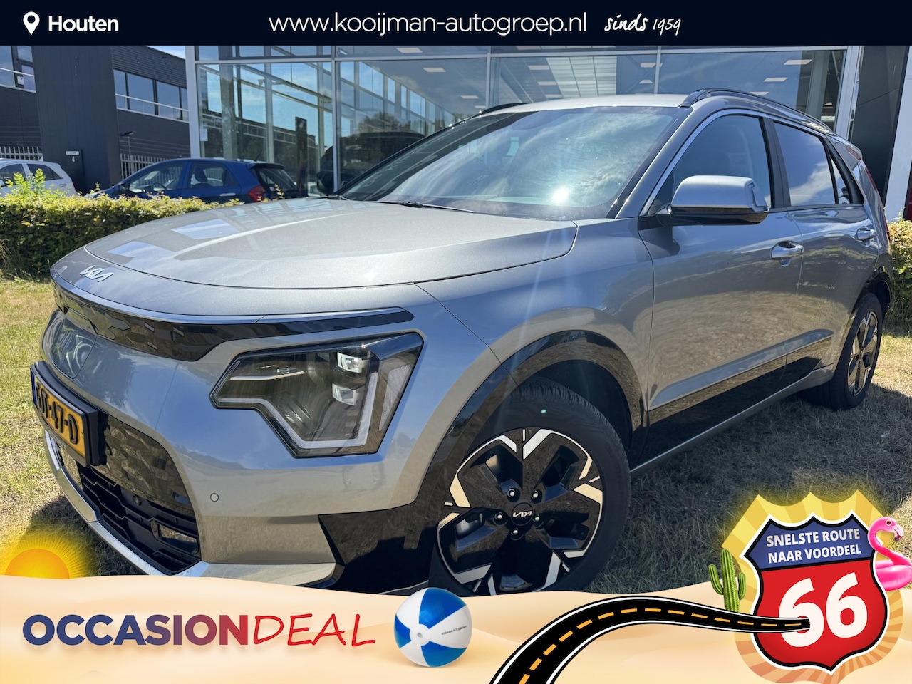 Kia Niro EV - Edition Advanced 64.8 kWh | All-Season Banden | Elektrische Bestuurdersstoel | Leder | Ada - AutoWereld.nl