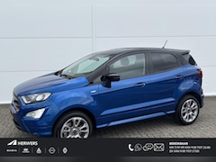 Ford EcoSport - 125pk ST-Line Black / Navigatie / Apple Carplay Android Auto / Stoelverwarming Voor / Blue