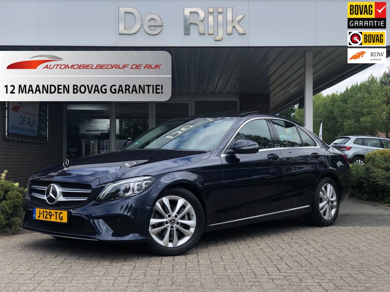 Mercedes-Benz C-klasse - 180 Business Solution Plus Upgr. Ed. | Panoramadak, Carplay/Android, Navi, Camera, Cruise, - AutoWereld.nl