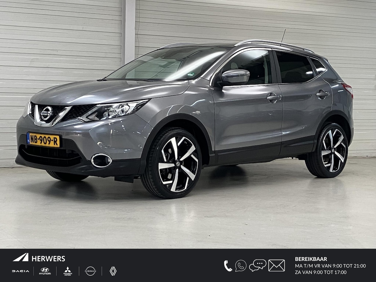 Nissan Qashqai - 1.2 Tekna / Dealer Onderhouden / Lederen Bekleding / Stoelverwarming / Panoramadak / Clima - AutoWereld.nl