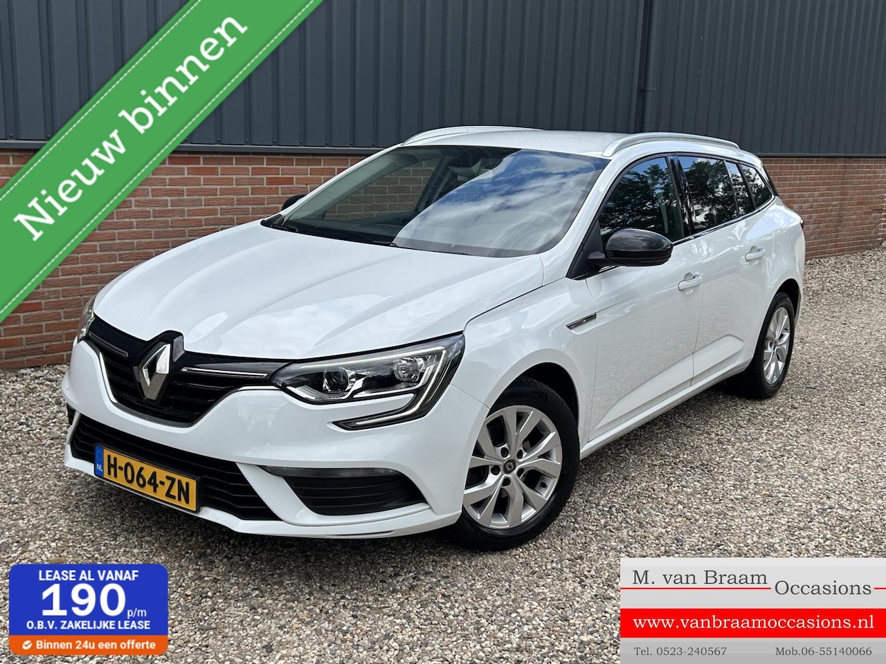Renault Mégane Estate - 1.3 TCe Limited Navigatie/PdcEcc - AutoWereld.nl