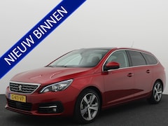 Peugeot 308 SW - 1.2 PureTech Blue Lease Premium 131PK / DRIEM VV / PANORAMADAK / COGNAC LEDER / STOELVERW
