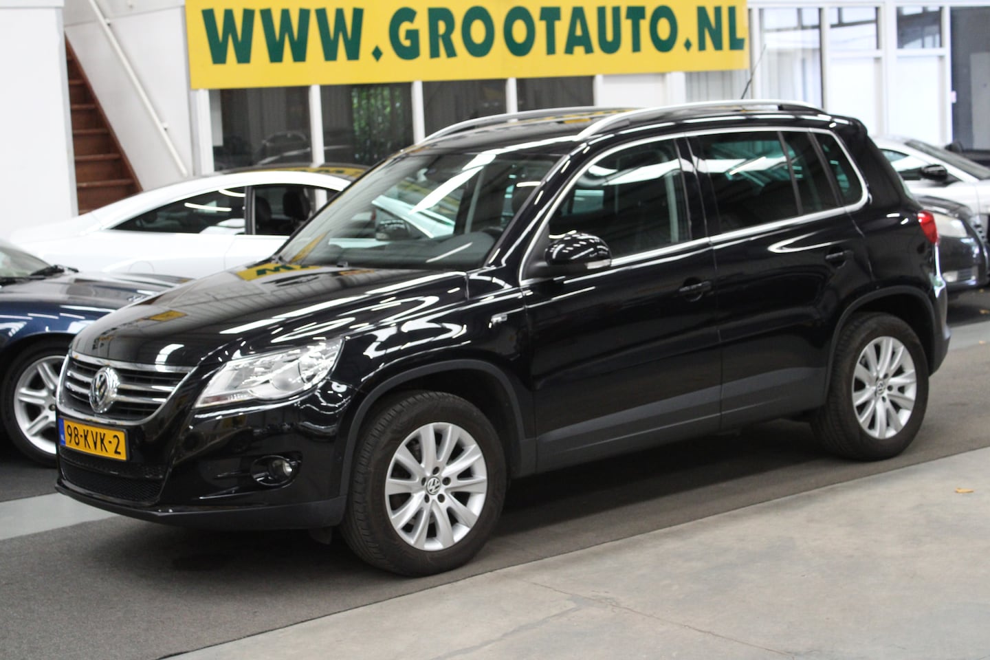 Volkswagen Tiguan - 1.4 TSI Sport&Style Airco, Trekhaak, Cruise Control, Stuurbekrachtiging - AutoWereld.nl