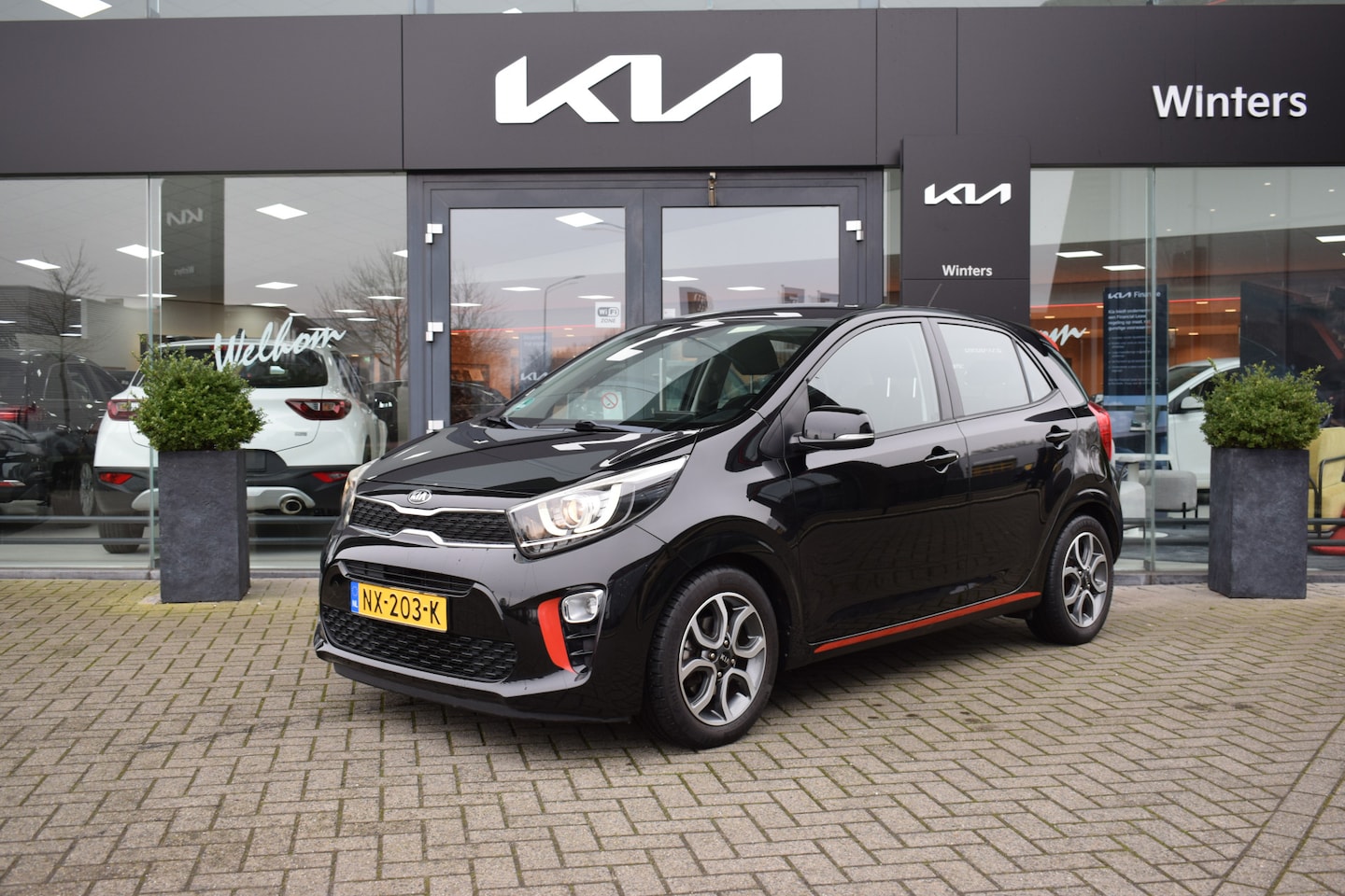 Kia Picanto - 1.0i-12V ISG First Edition 5-Drs | Climate Control | Cruise Control | Navigatie | Camera | - AutoWereld.nl