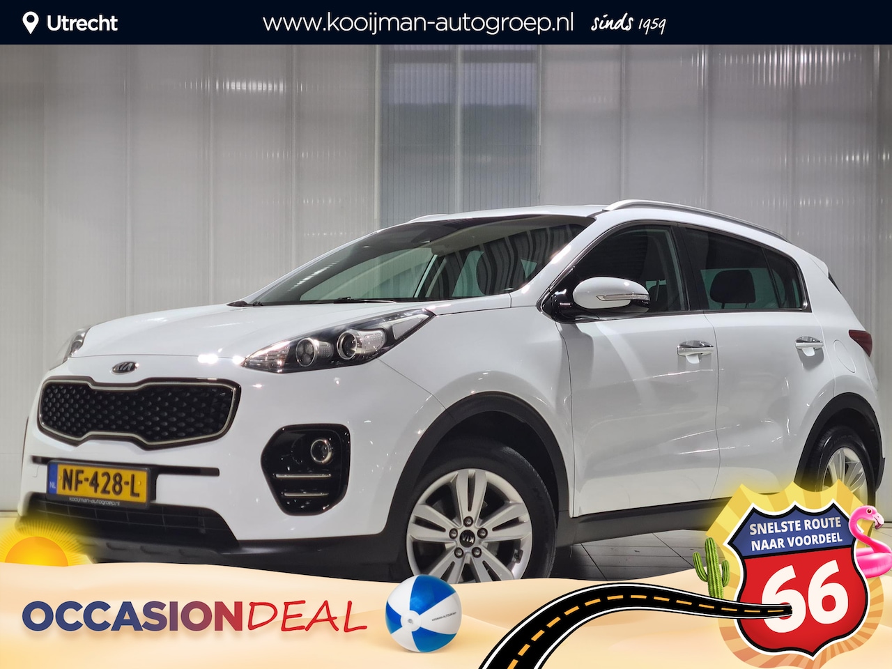 Kia Sportage - 1.6 GDI DynamicLine 1.6 GDI DynamicLine , Dealer auto , 98.748 KM. - AutoWereld.nl