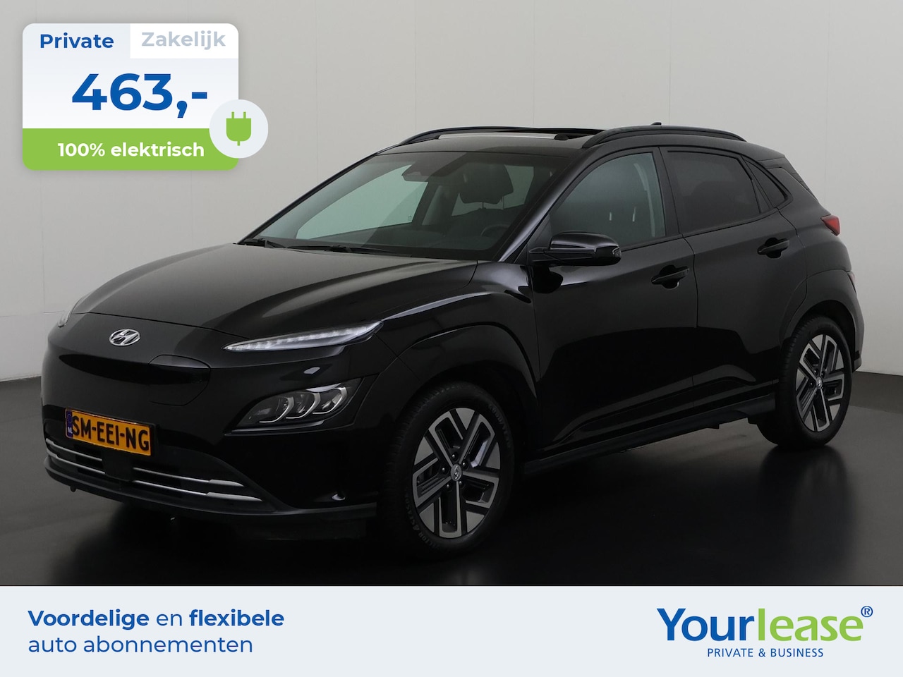 Hyundai Kona Electric - EV Premium Sky 64 kWh | All-in 463,- Private Lease | Zondag Open! - AutoWereld.nl