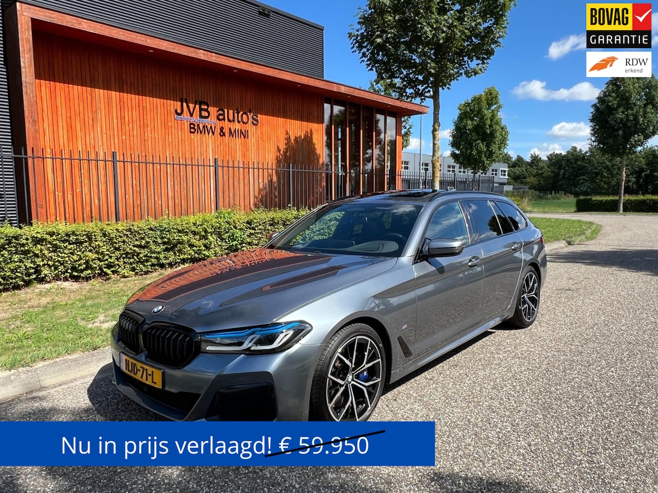 BMW 5-serie Touring - 540i xDrive M-sport, M-stoel, panoramadak Incl. BTW - AutoWereld.nl