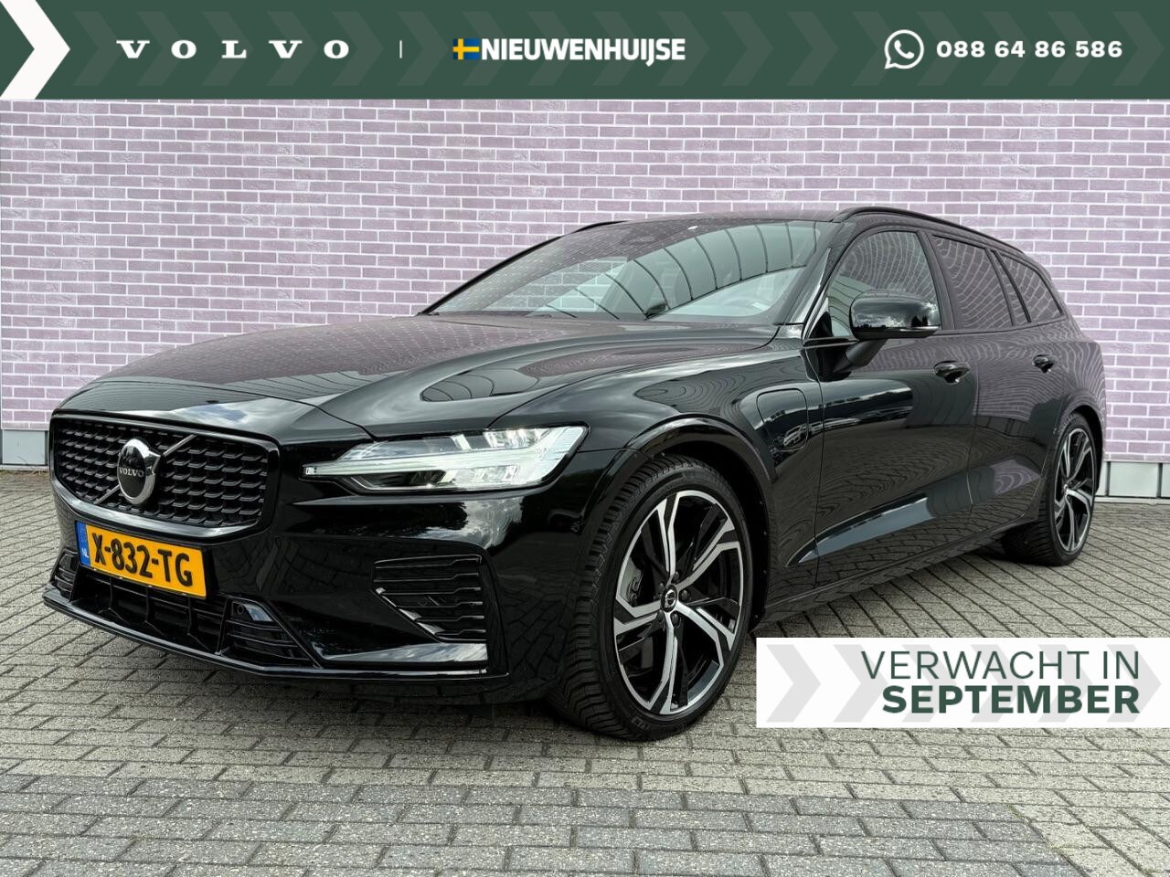 Volvo V60 - 2.0 T6 Plug-in hybrid AWD Plus Dark - AutoWereld.nl