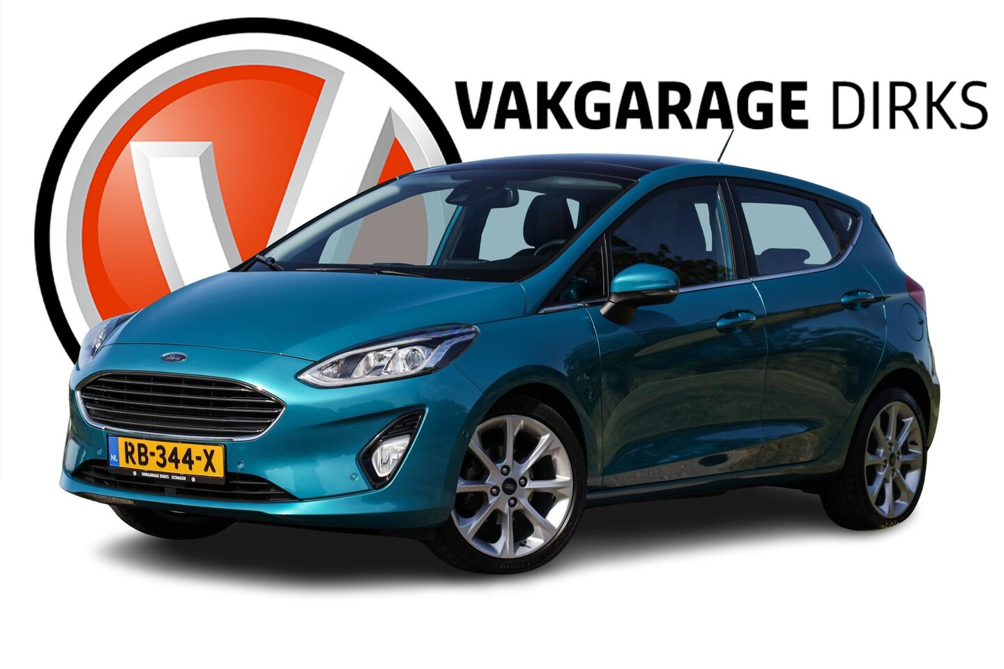 Ford Fiesta - 100 PK EcoBoost Titanium ✅ Pano ✅ Camera ✅ B&O - AutoWereld.nl