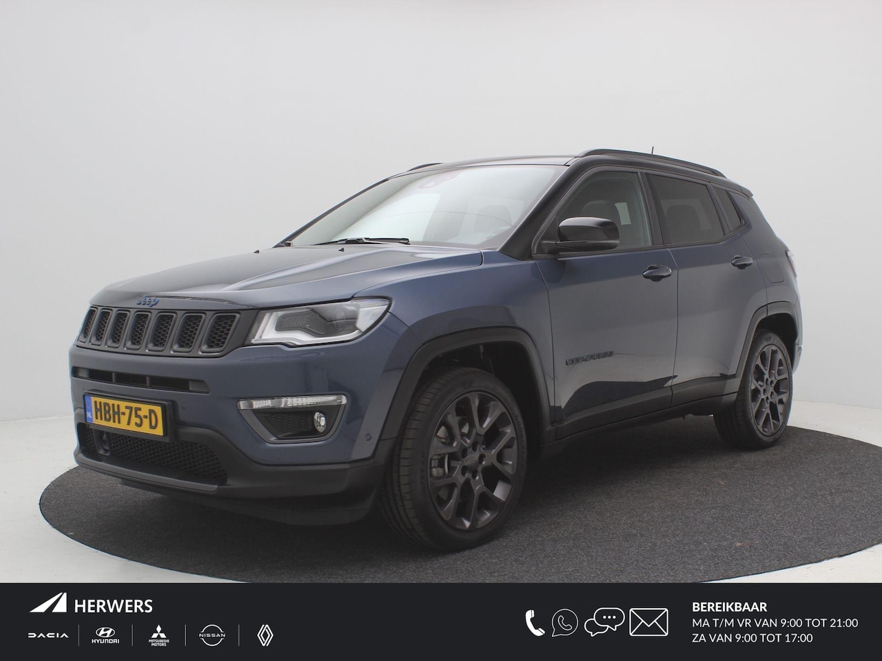 Jeep Compass - 4xe 240 Plug-in Hybrid Electric Trailhawk / Afneembare trekhaak / Achteruitrijcamera / App - AutoWereld.nl