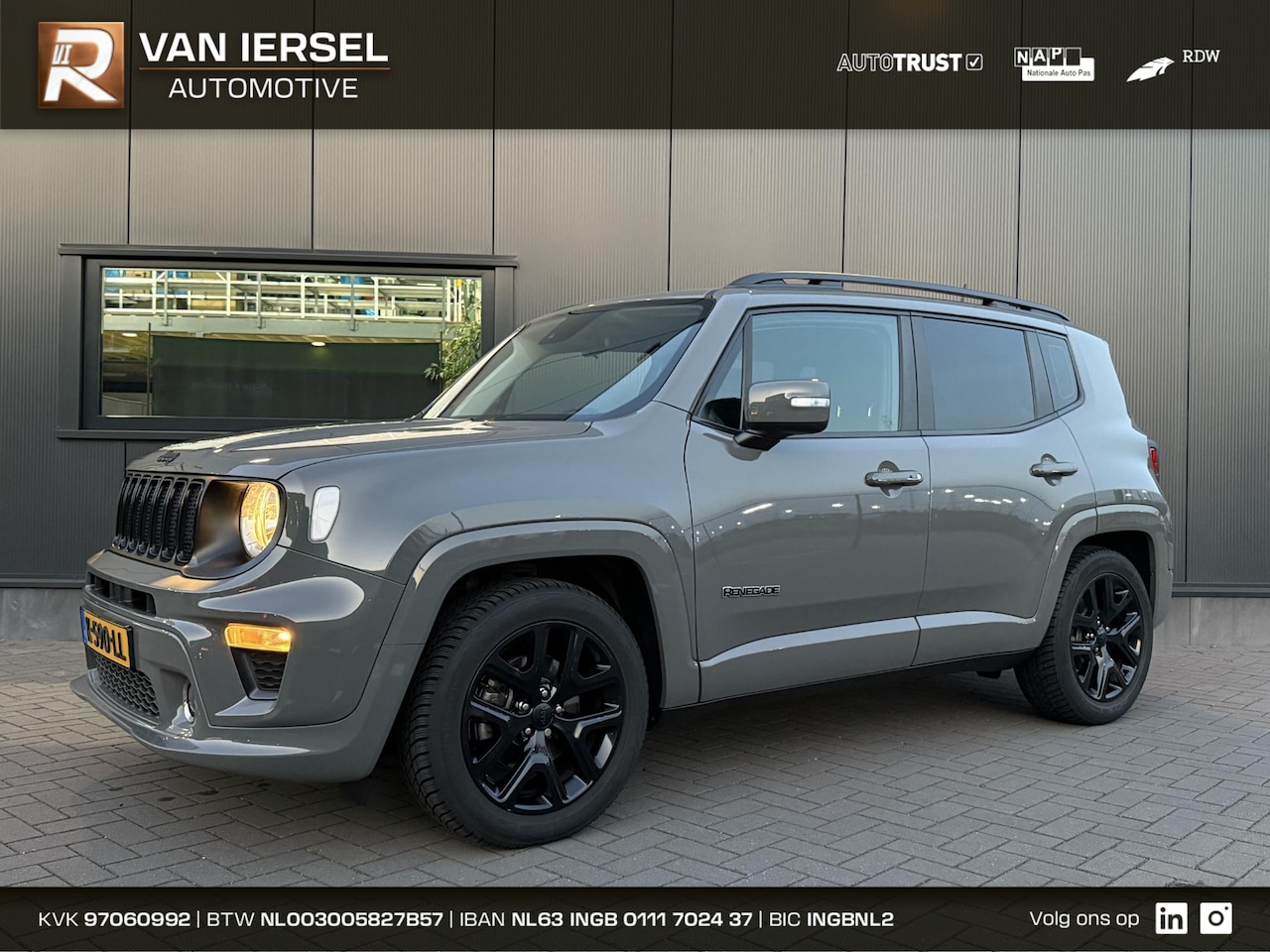 Jeep Renegade - 1.3T DDCT Longitude 150 PK | 1 jaar garantie | 1e eigenaar | Origineel NL | NAP | Automaat - AutoWereld.nl