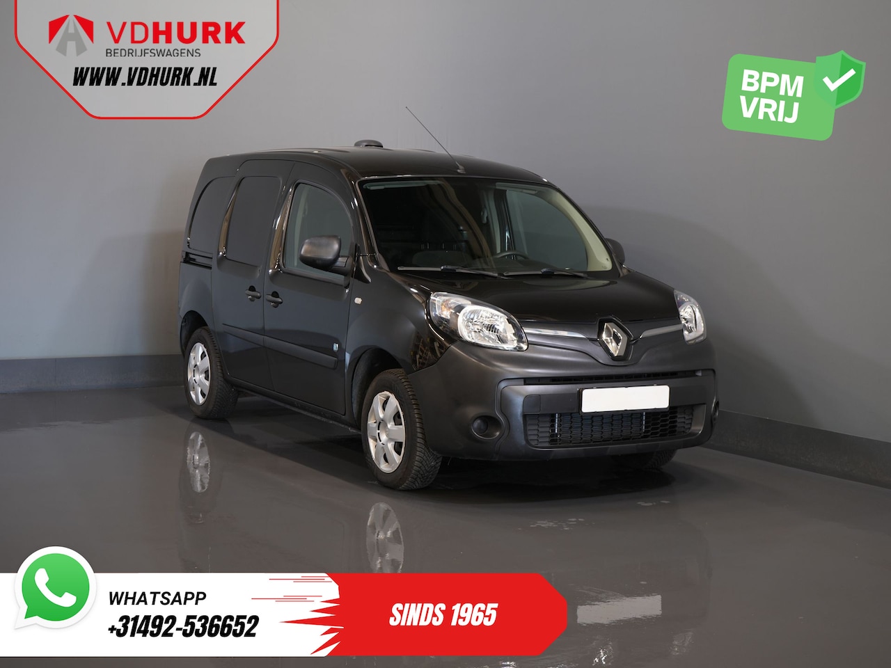 Renault Kangoo Express - Z.E. 33 kWh 160 km WLTP Navi/ PDC/ Cruise/ Airco - AutoWereld.nl