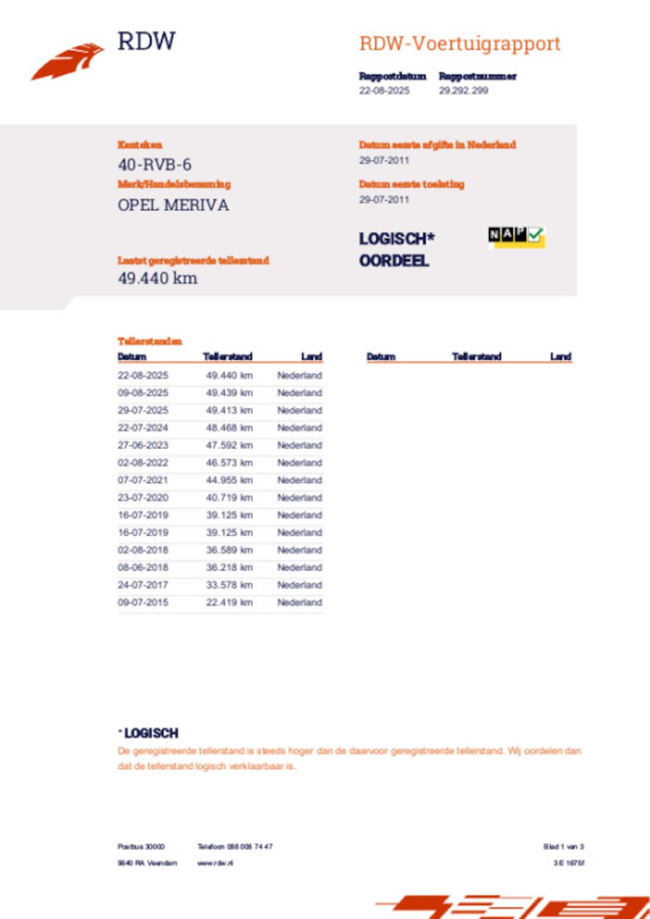 Opel Meriva - 1.4 Turbo Edition 5 deurs 120PK! UNIEK KMST NAP! Airco l Cruise l TREKHAAK l Elek pakket! - AutoWereld.nl