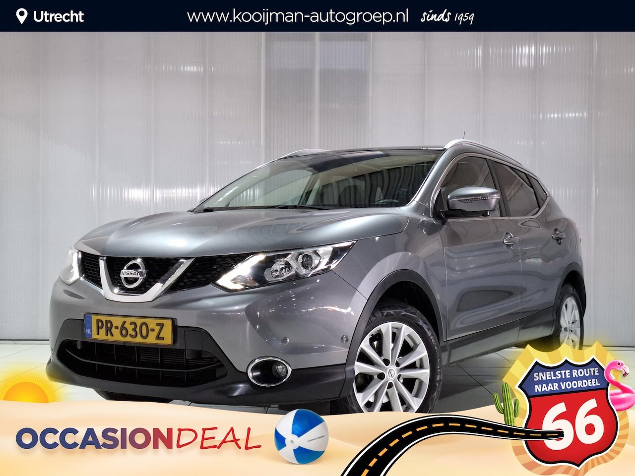 Nissan Qashqai - 1.2 Business Edition Super KM stand, Mega luxe uitvoering , dealer auto ! - AutoWereld.nl