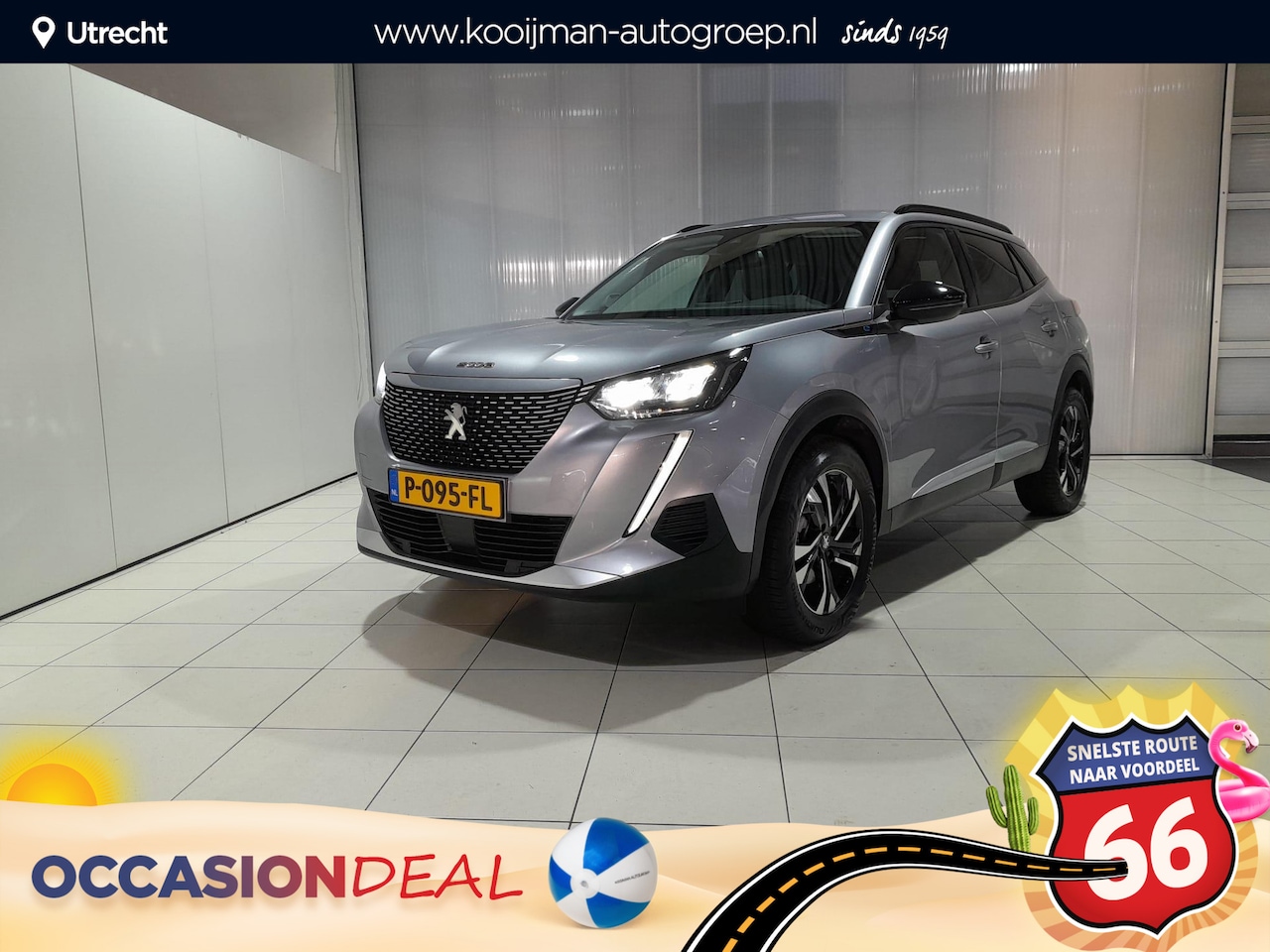 Peugeot e-2008 - EV Allure 50 kWh | Navigatie | LED mistlampen | All season banden | - AutoWereld.nl