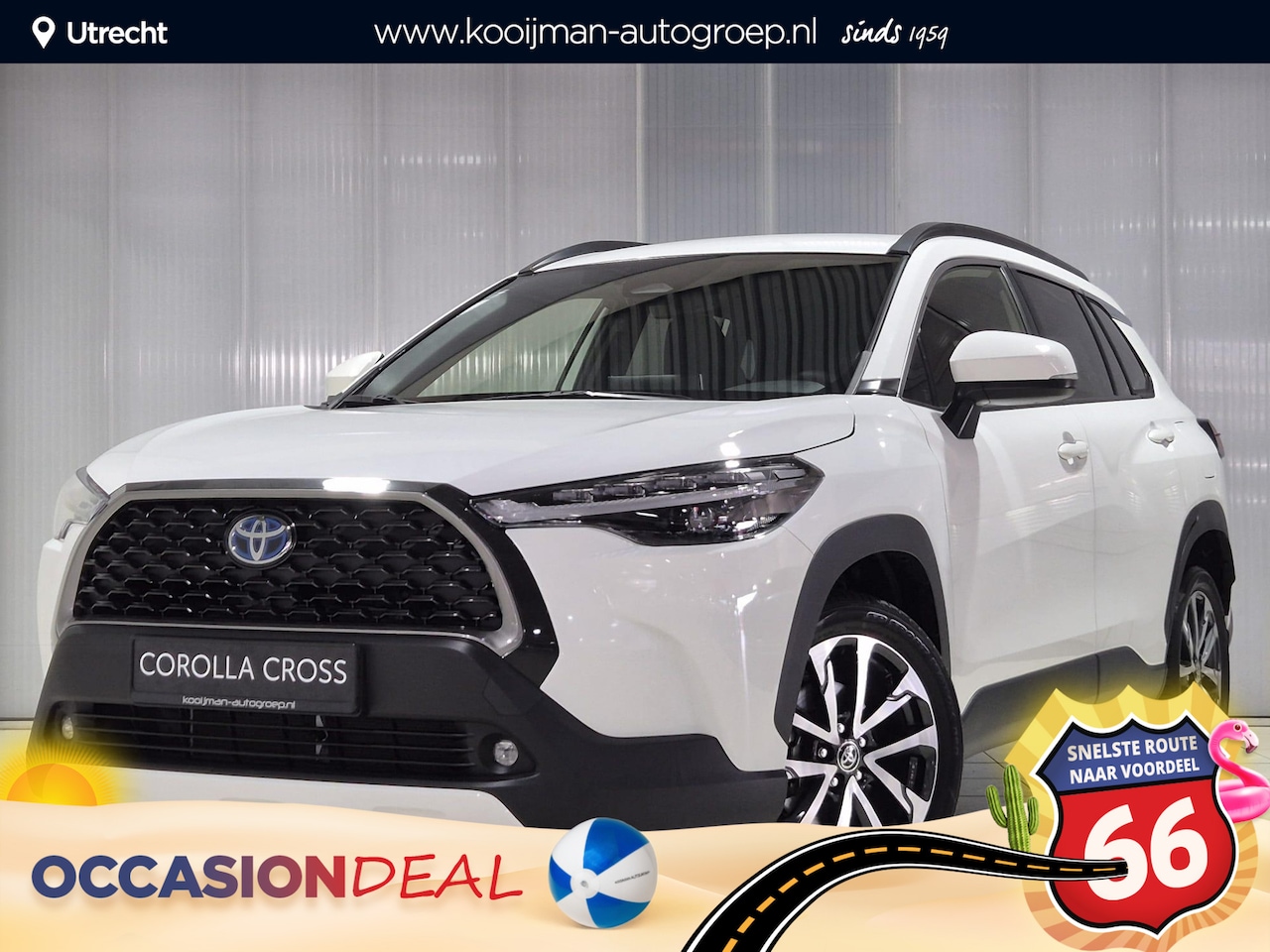Toyota Corolla Cross - Hybrid 200 Dynamic Adaptieve cruise control, navigatie Apple CarPlay/Android Auto, draadlo - AutoWereld.nl