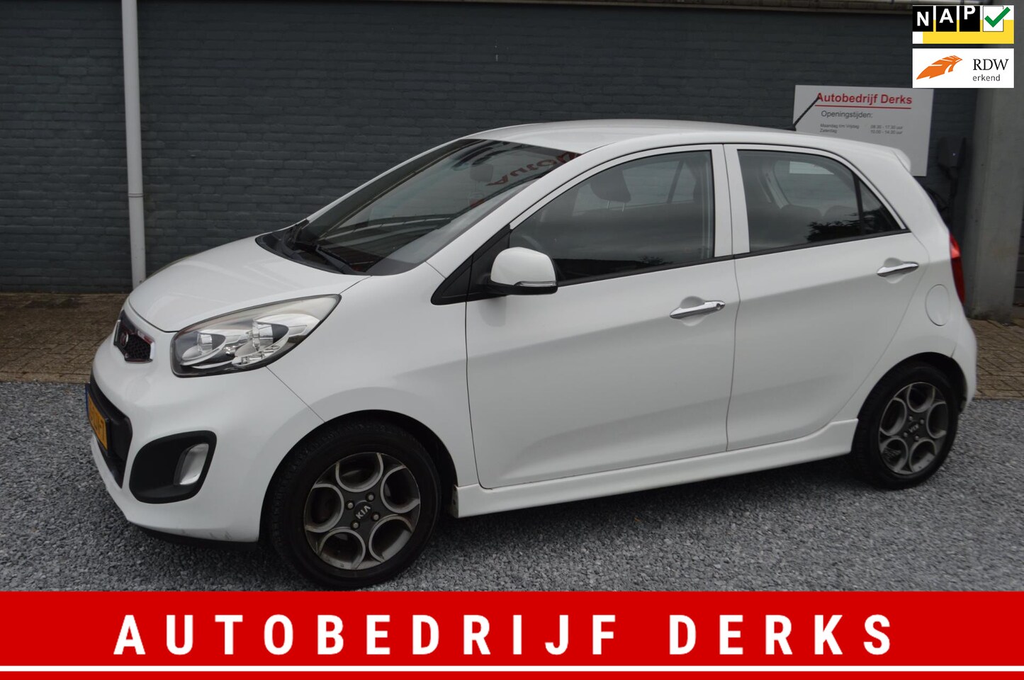 Kia Picanto - 1.0 CVVT Design Edition Airco 5Ds Navi Stuurbekrachtiging - AutoWereld.nl