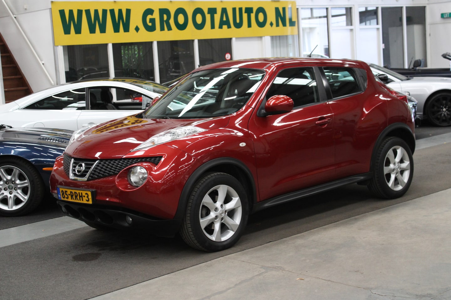 Nissan Juke - 1.6 Acenta Automaat Airco, Cruise Control, Trekhaak, Stuurbekrachtiging - AutoWereld.nl